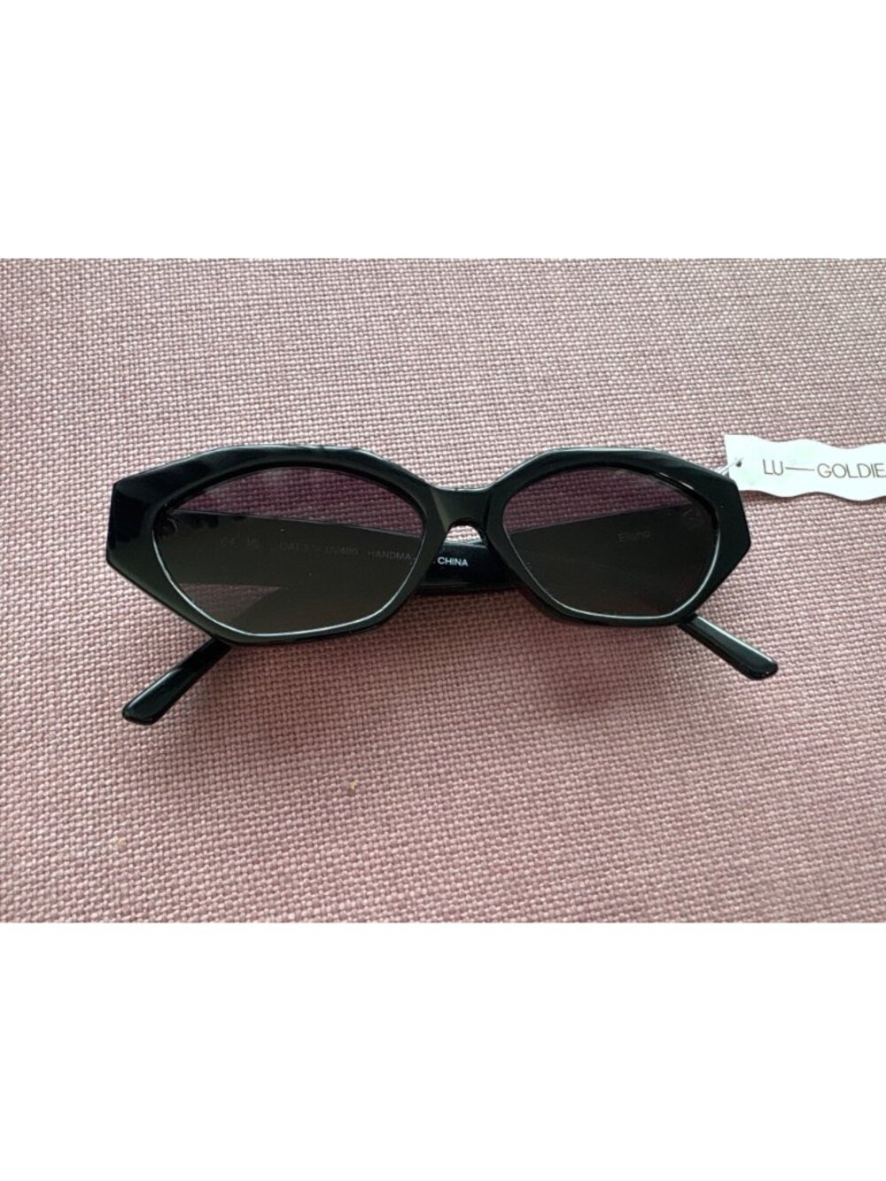 Lu Goldie Eliana Sunglasses in Black New Womens Sunnies - Picture 5 of 16